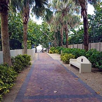 Naples North Gulfshore Beach Access walkway