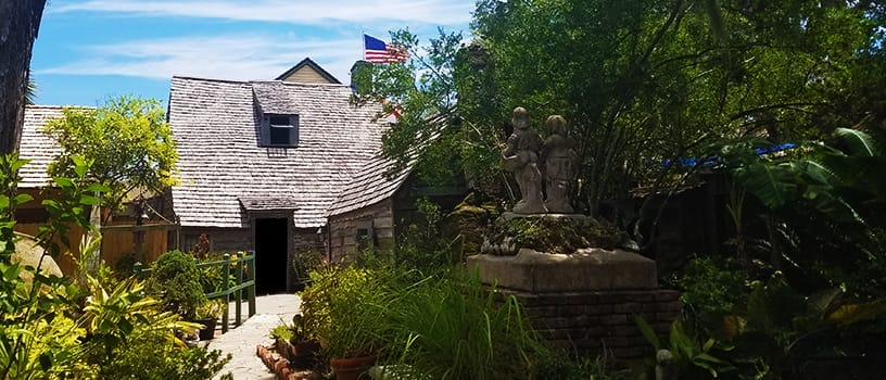 Oldest Wooden School House in St. Augustine Florida