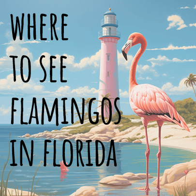 Have you seen the pink flamingos in the Florida Keys? Residents