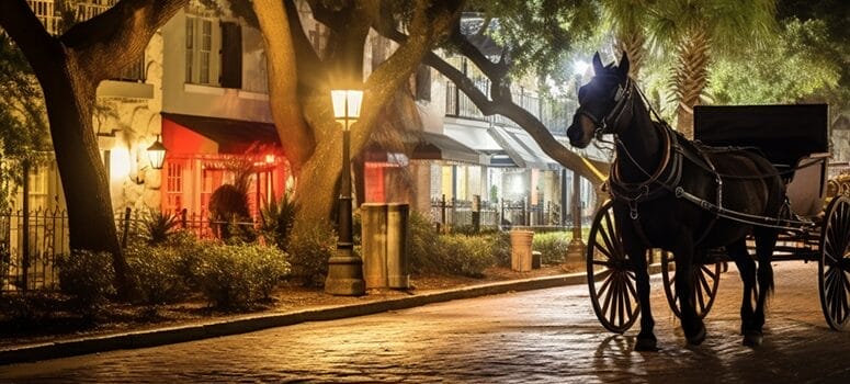 Horse and buggy rides in St. Augustine Florida