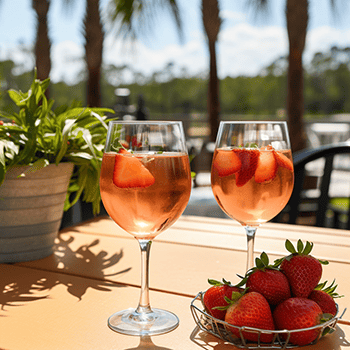 best wineries in Florida strawberry wine tasting