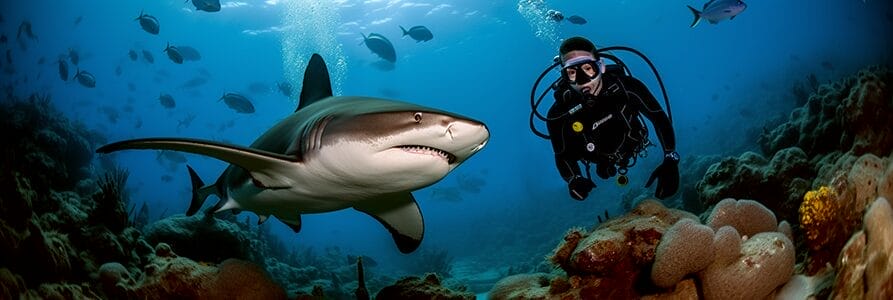 shark diving in Florida