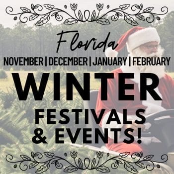 Florida WINTER Festivals and Events for fun!