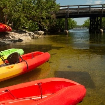 kayaking is a great kid activity to do in Key Largo Florida