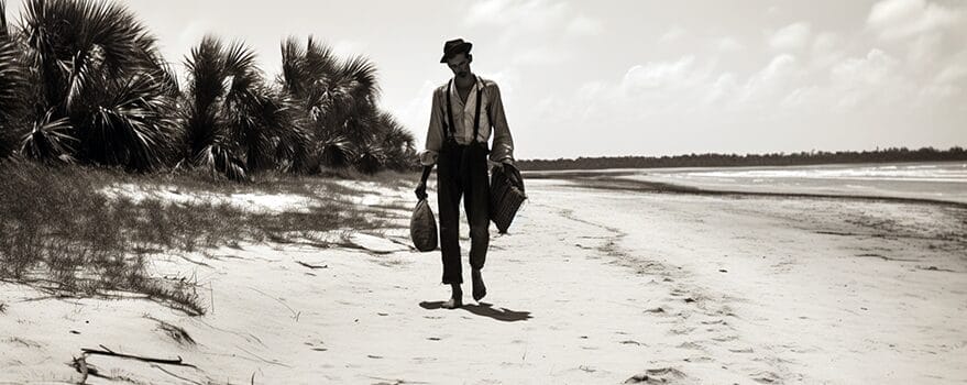 barefoot mailmen in Florida history