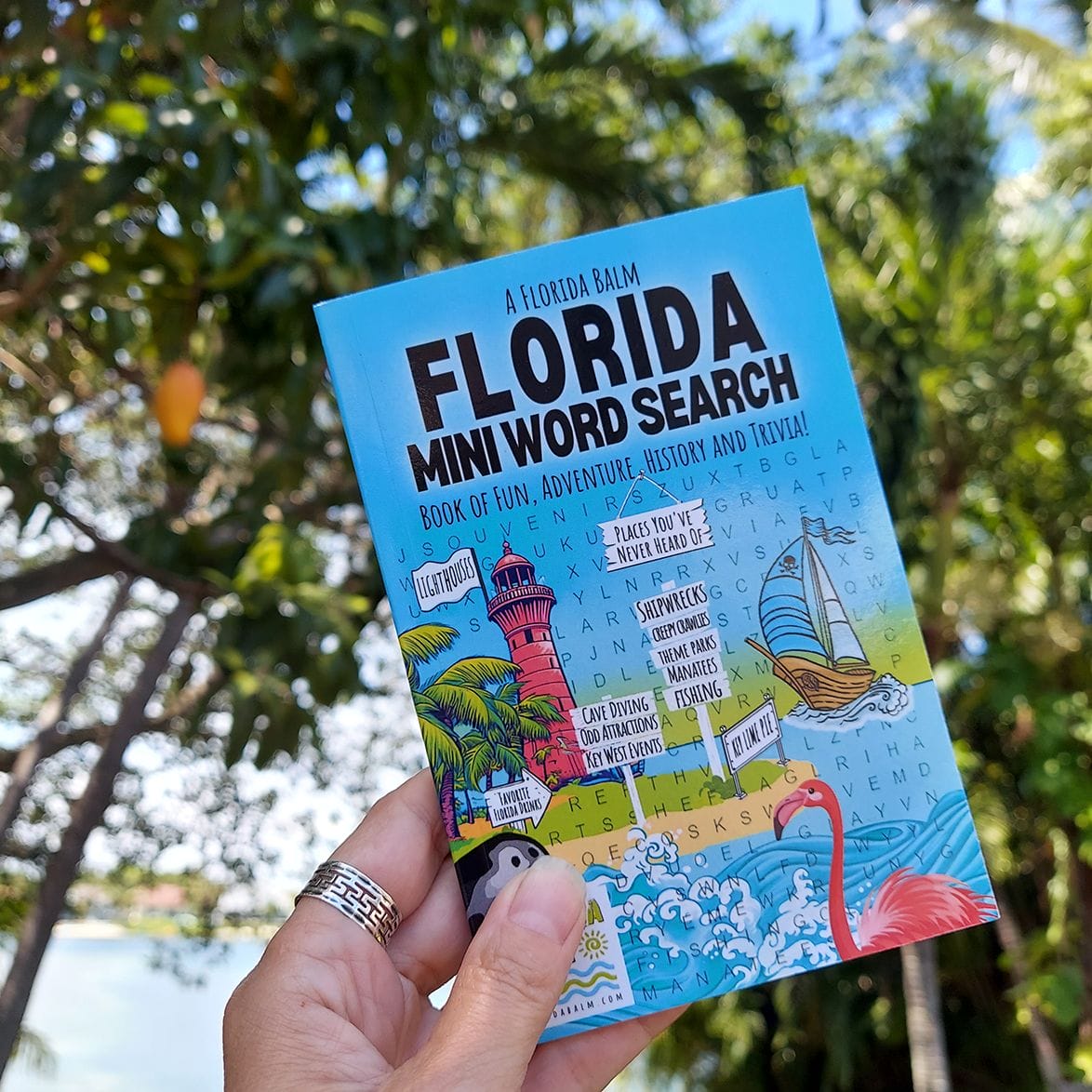 Florida Mini Word Search Book by Florida Balm